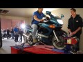 Kawasaki ZZR 600 on Dyno