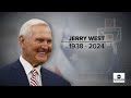 A look back at the legendary life and career of NBA great Jerry West