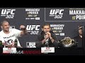 Sean Strickland REACTS to Islam Makhachev USA CHANTS & BOO'S | UFC 302 Press Conference