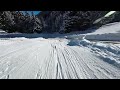 Gargellen piste 12 Red 2 Blue 1 Red Gandasee Verbindung-Schnapfenwald (ski video)