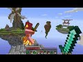 Mikey and JJ Survived On Sky Islands in Minecraft (Maizen)