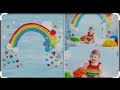 mansoon theme for baby photoshoot||rainy season photography at home||rainbow theme baby photoshoot||