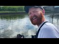 Catching Fish On A Deep Canal | Matt and Tank VLOG #007