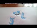 Mlp filly luna speed art!