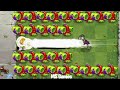 PvZ 2 Challenge - 100 Plant Level 1 Vs Custom Sunday Edition Zombie 25000 HP - Who will Win