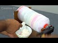 DIY Mini Roller Ice Cream Machine With Fire Extinguisher