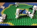 Clone troopers vs storm troopers lego Star Wars Stop Motion