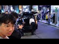 バイク事故の瞬間・渋谷ハロウィン2023  / Motorcycle Wheelie Crash at Tokyo, Shibuya Halloween 2023 (10.31.2023)