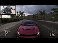 Forza Horizon 5 Dodge Charger vs Police Chase (Steering Wheel) Gameplay