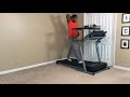 Dumbbell Arm Workout while walking on Treadmill desk