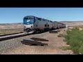 Amtrak Southwest Chief w/ HORNSHOW!!!