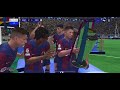 Winning The UCL final in FC mobile (commentary in spanish though)