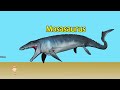 Moving Dinosaur Size Comparison | MARCHING DINOSAURS | Animated Size Comparison |공룡이름| dinosaur name