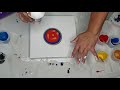 Beginners Lesson On Creating A Dutch Pour ~Easy To Follow Acrylic Pouring~Simple Technique