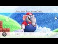 Super Mario Bros Wonder trailer on a Wii
