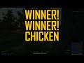 Mason and I win our first PUBG game