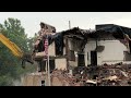 100 year old SPPS school building demolition 2022 in Ottawa, OH