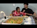 BIGGEST PIZZA EATING CHALLENGE WITH MY SISTER 🍕😱