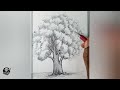 How To Draw & Sketch A Tree #drawing #art #pencilsketch #howtodraw #art #drawingtutorial #sketching