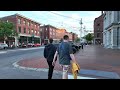 Summer Walk in Portland Maine - Jun 2024 | USA 4K 🇺🇸