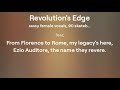 Assassins Creed 3 Song: Revolution's Edge