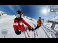 Skiing the famous Tunnel Piste | Alpe d’Huez! | #Insta360