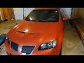 Pontiac G8 cabin air filter replacement