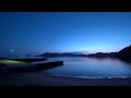 [BGM for restful sleep] Sounds of the sea from twilight to night.