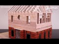 Man Builds Tiny Houses with Mini Bricks | DIY Constructions by @DIY-Garage