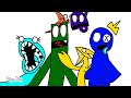 Pizza Tower screaming meme but it's Rainbow Friends (remake)