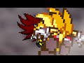 Dark Sonic vs Nazo  Part 1 Sprite Animation (FLA Joint)