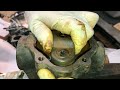 190SL Steering Gear Box Tear Down and Evaluation
