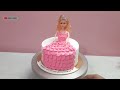 Sitting Doll Cake Tutorial || How to Make Doll Cake at Home || Milons Cakes  😋