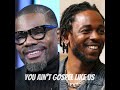 You Aint Gospel Like Us ft Kirk Franklin backed by Kendrick Lamar (Reggae Edition)