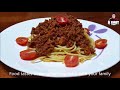 SPAGHETTI  BOLOGNESE  | MASAK SPAGHETTI  BOLOGNESE | QUICK AND EASY RECIPE