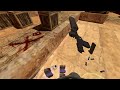 CSGO Dust 2 VR...but with Giant Hotdogs