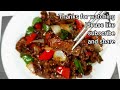 Sapi Lada Hitam -  Tips Dagingnya Tetap Empuk | Black Pepper Beef Recipe | Nael Onion