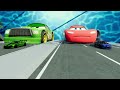 Big & Small The Monster Chicks Hicks vs Lightning McQueen vs The carlo Veloso vs Tain vs Cars_BeamNG