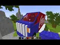 NOOB vs HACKER: COCA COLA TRUCK House Build Challenge in Minecraft