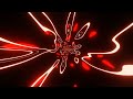 VJ LOOP NEON Red Metallic Abstract Background Video Simple Lines Pattern - Motion 4k Screensaver