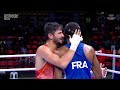 Boxing Olympic Qualifier 2 | Samuel Kistohurry (FRA) vs Sachin Siwach (IND) | Quarter Finals