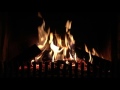 Burning Fireplace with High Quality Crackling Fire Sounds (Real Time Full HD Recording)