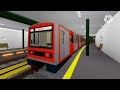 Roblox l Athens Metro Transport - Railfanning