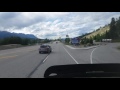 Downhill from 10 mile hill brake check to Golden Trans-Canada Highway