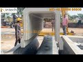 Precast U Drain casting operating Process -Intech Engineering