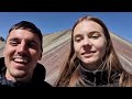 My GIRLFRIEND MEETS A PERUVIAN, in The Mountain of 7 Colors Vinicunca 😧 🇵🇪