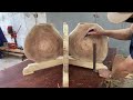 Creative Solid Wood Processing / Create A Special Table Design From Wood Slices That Anyone Can Make
