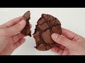 Super Easy Fudgy Brownie Cookies | Tip to make beautiful cracks! | Best Chocolate Cookies Recipe