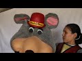 How to put on a Chuck E Cheese Costume Pizza Time Animatronics walk around FNAF #smallyoutubers