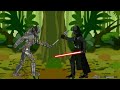 Darth Vader vs Team Jason , Pedator, Ailen, Pennywise, Ghostface, Michael . Animation  Full Movie.